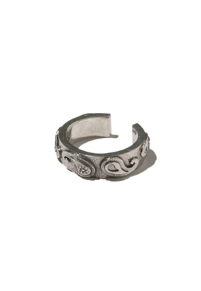 KRUCHI크루치 Paisley tension ring (silver)