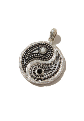 KRUCHI크루치 Yin and Yang Necklace (silver)