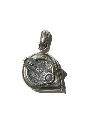 KRUCHI크루치 tape line pendant necklace (silver)