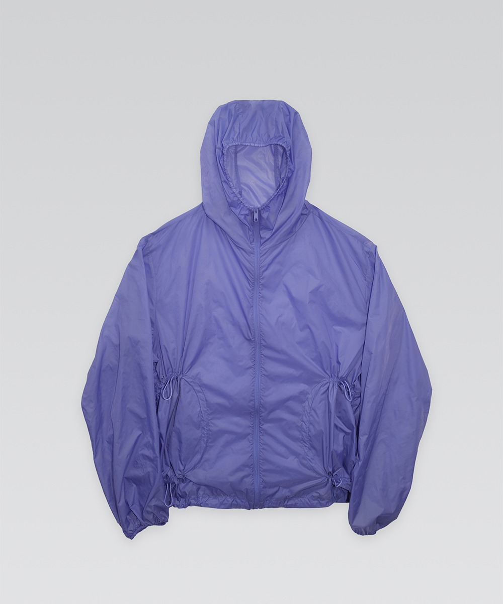 EERST이어스트 Drawstring Hooded Jacket [Trans Purple]
