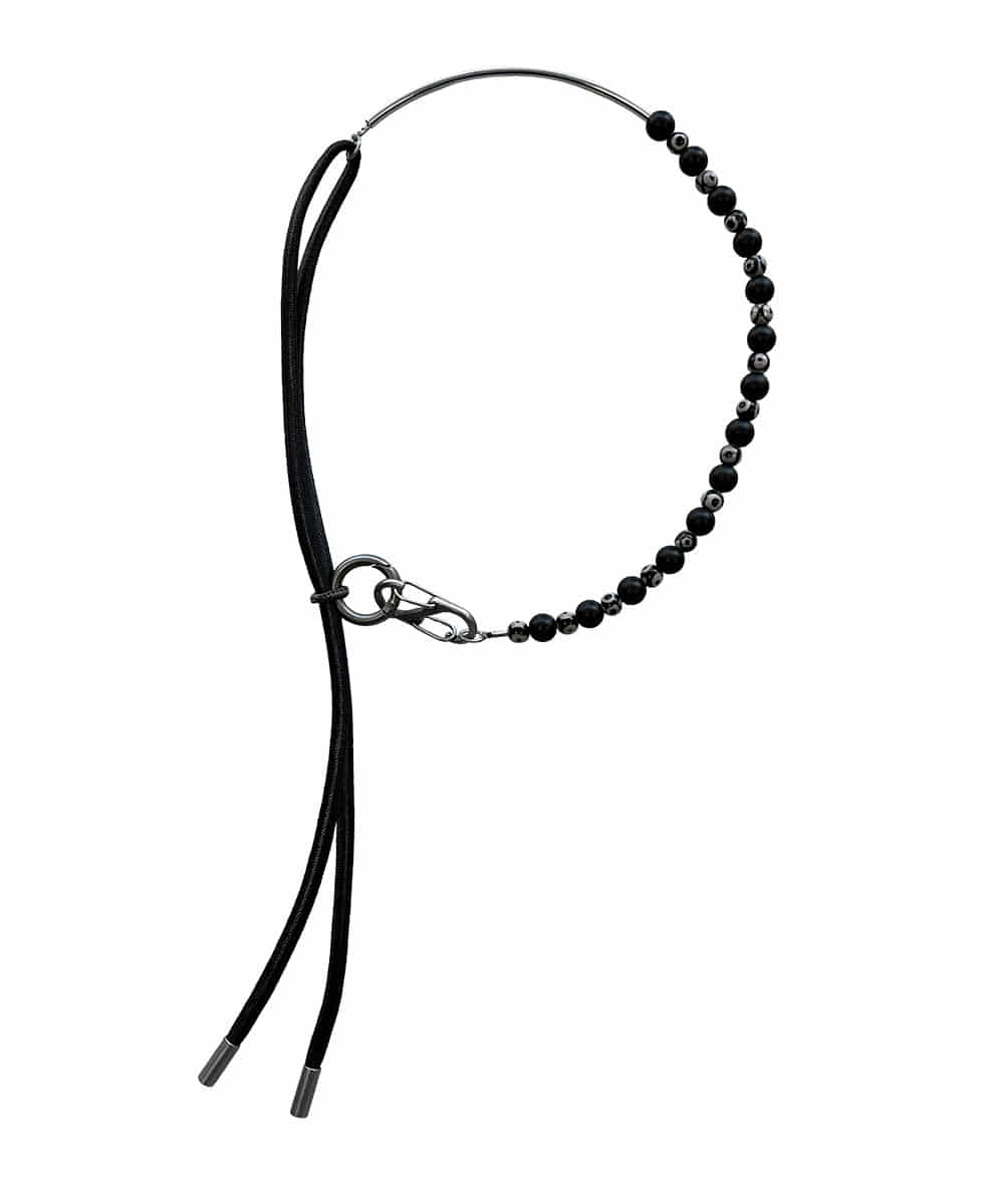 THE COLDEST MOMENT더콜디스트모먼트 TCM kone necklace (black)