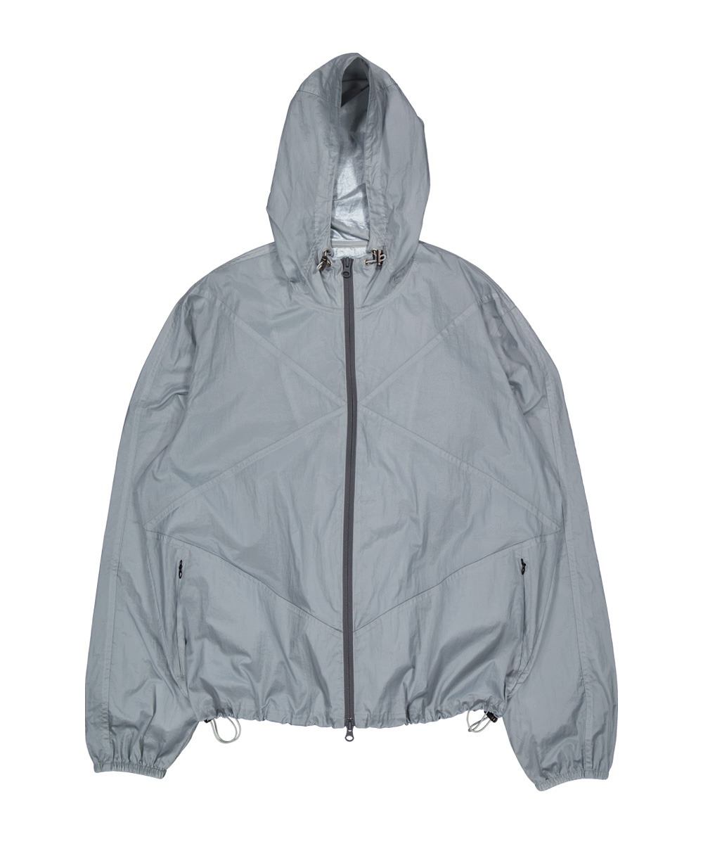 THE COLDEST MOMENT더콜디스트모먼트 TCM diagonal windstopper jacket (grey)