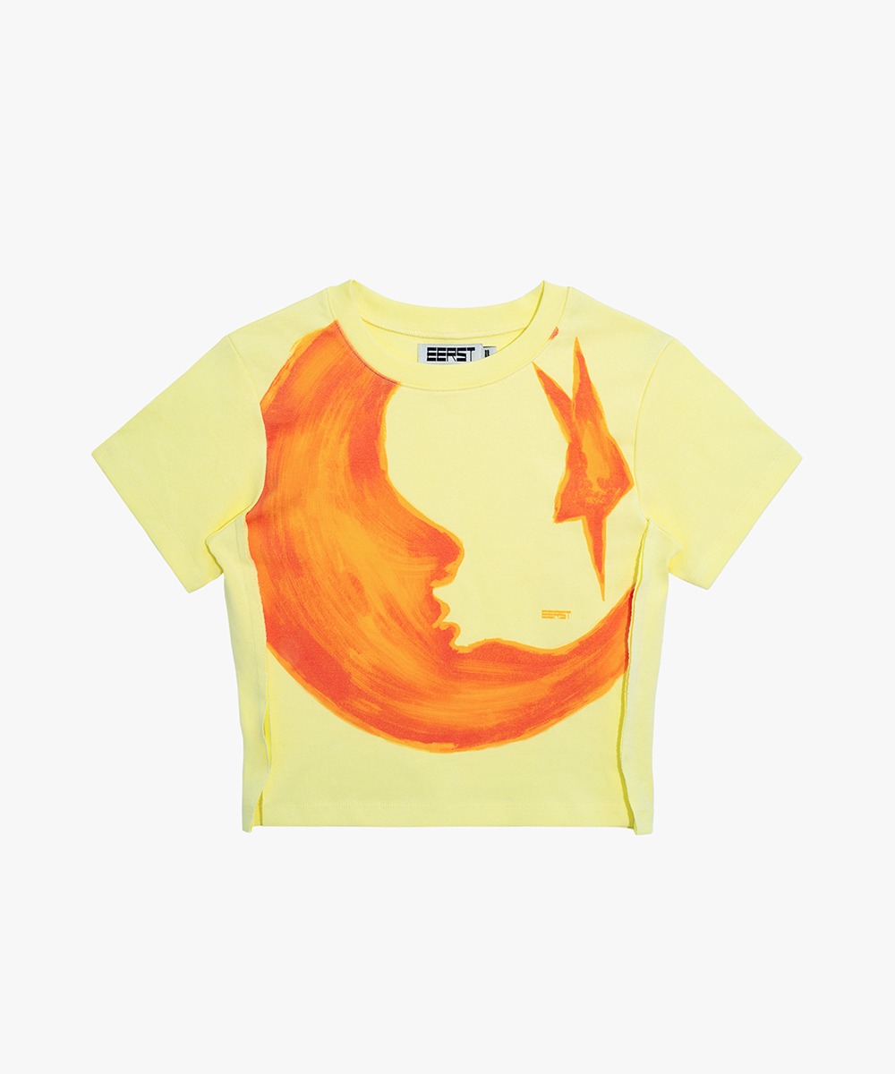 EERST이어스트 Crescent T-shirt [Lemon]