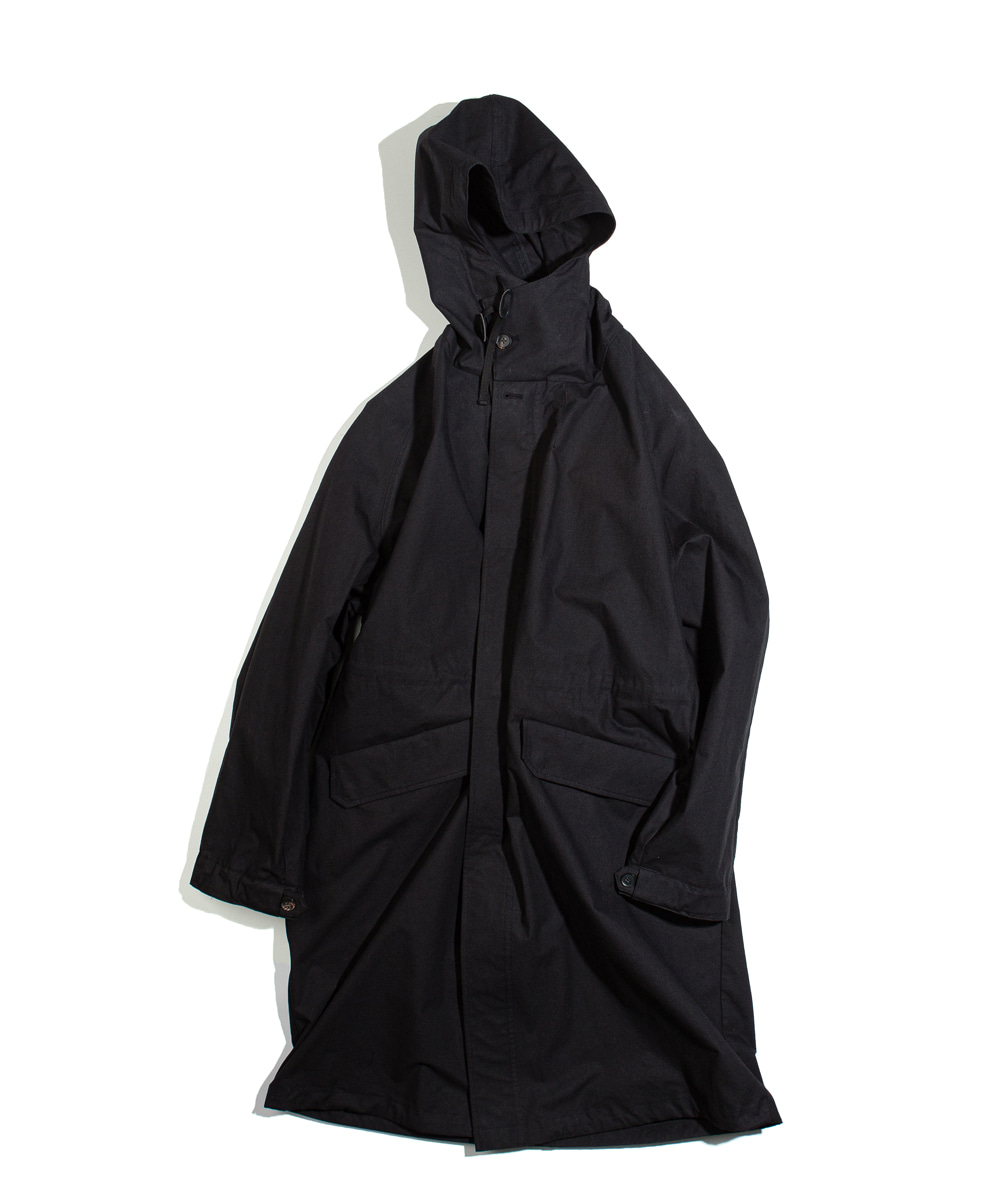 OURSELVES아워셀브스 HORSE CLOTH MODS COAT (real black)