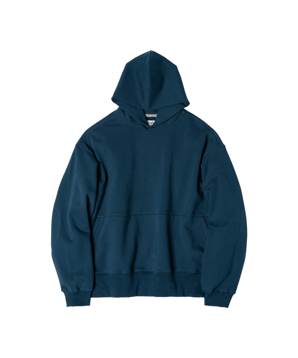 rough side러프사이드 111. Oversized Hoodie Blue Coral