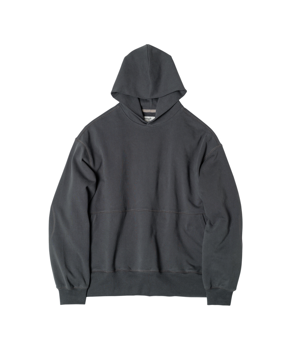 rough side러프사이드 111. Oversized Hoodie Charcoal