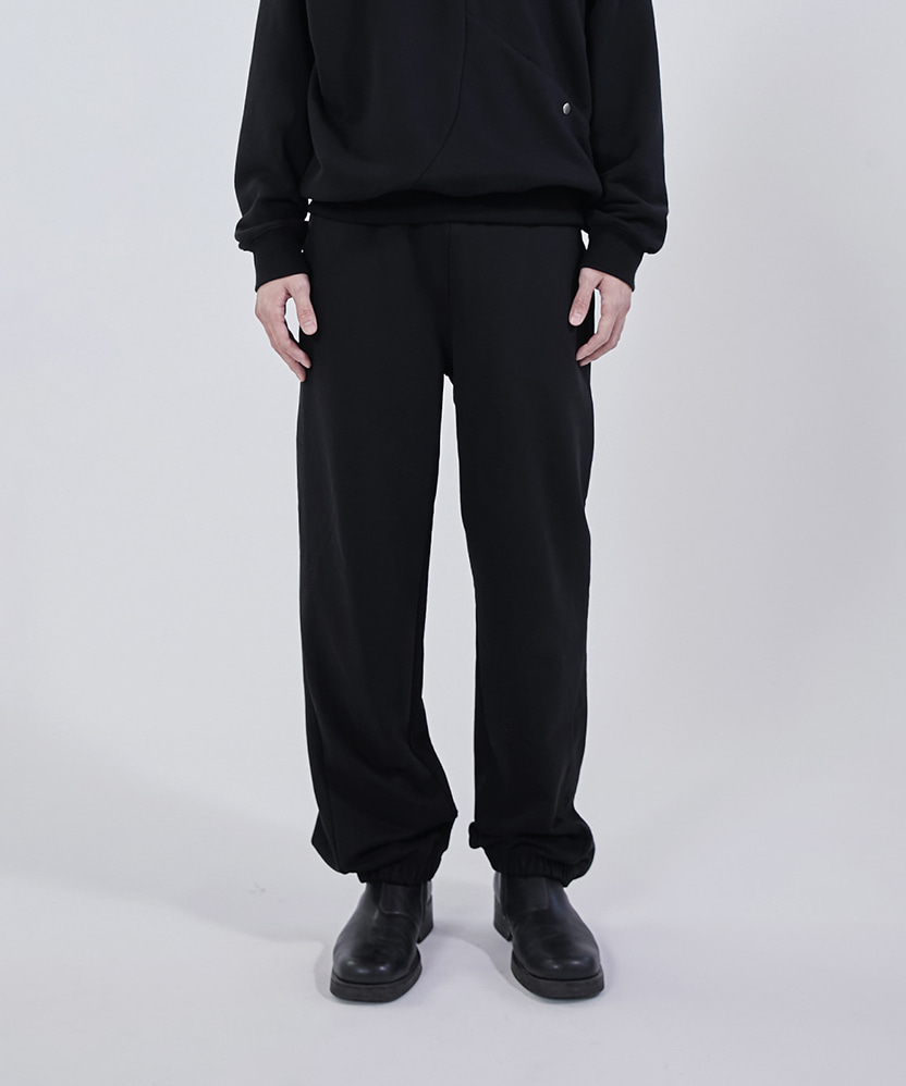 CURATED PARADE큐레이티드 퍼레이드 PARADE 220 01 TR WHALE TROUSERS BLACK