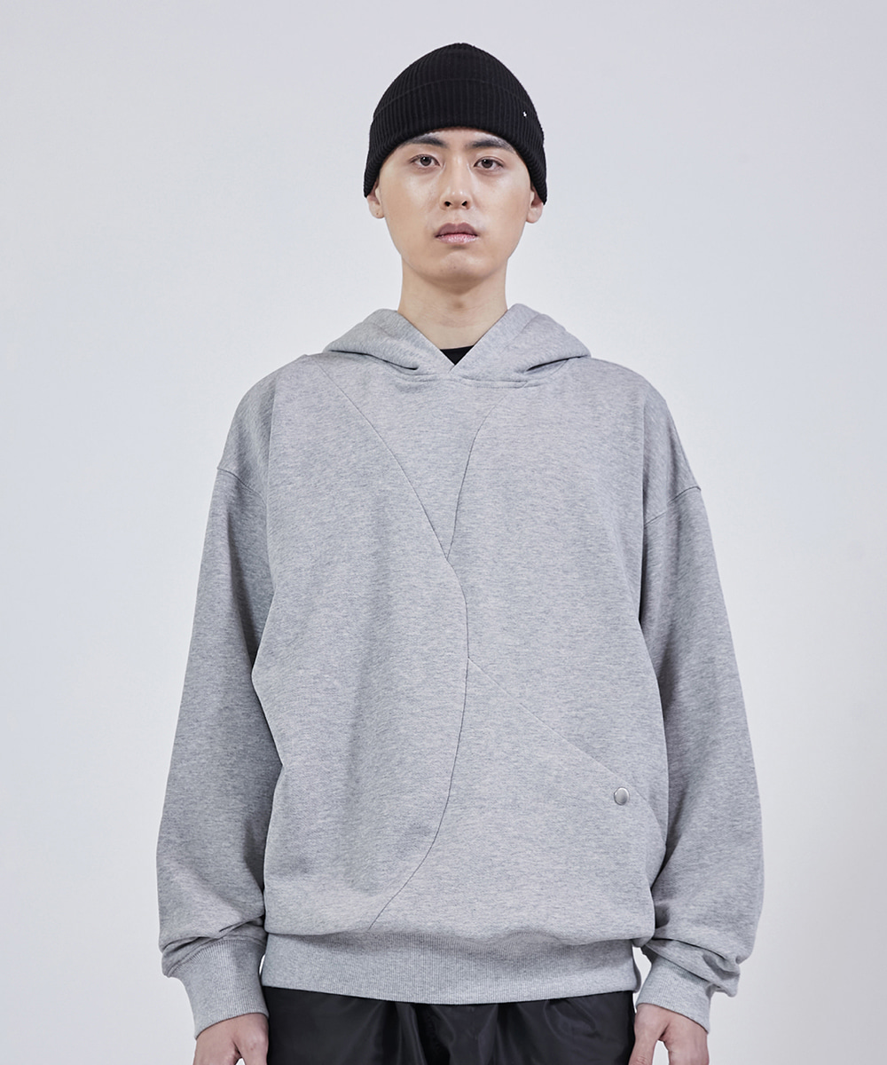 CURATED PARADE큐레이티드 퍼레이드 PARADE 220 01 JE SPIN HOODIE GREY