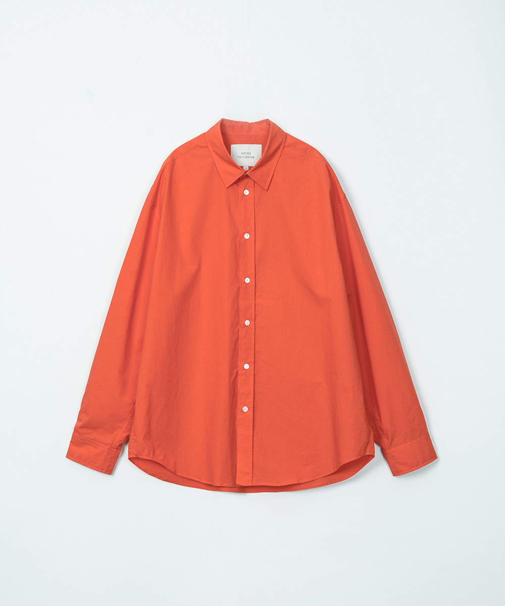 MATISSE THE CURATOR마티스 더 큐레이터 COLLECTOR SHIRTS CHERRY RED