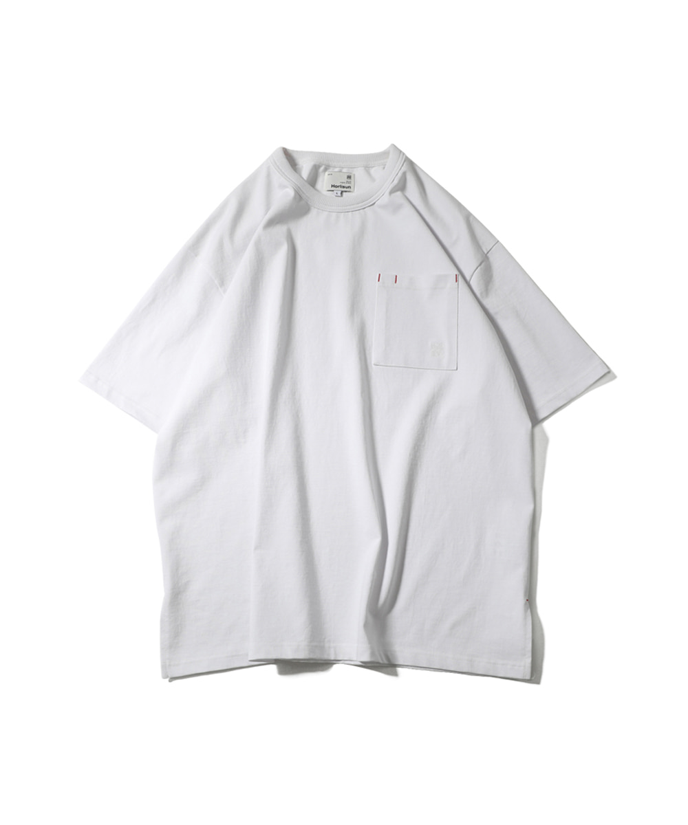 HORLISUN홀리선 22SS Lawrence Short Sleeve Pocket T-shirt White