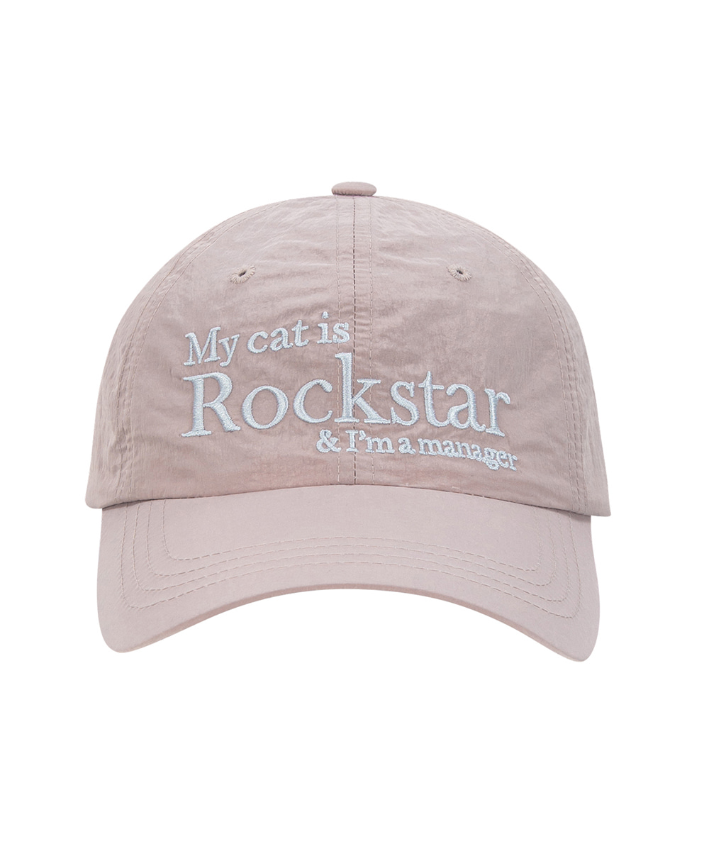 JOEGUSH조거쉬 [7/29 발송예정] Rockstar cat cap (Baby Pink)