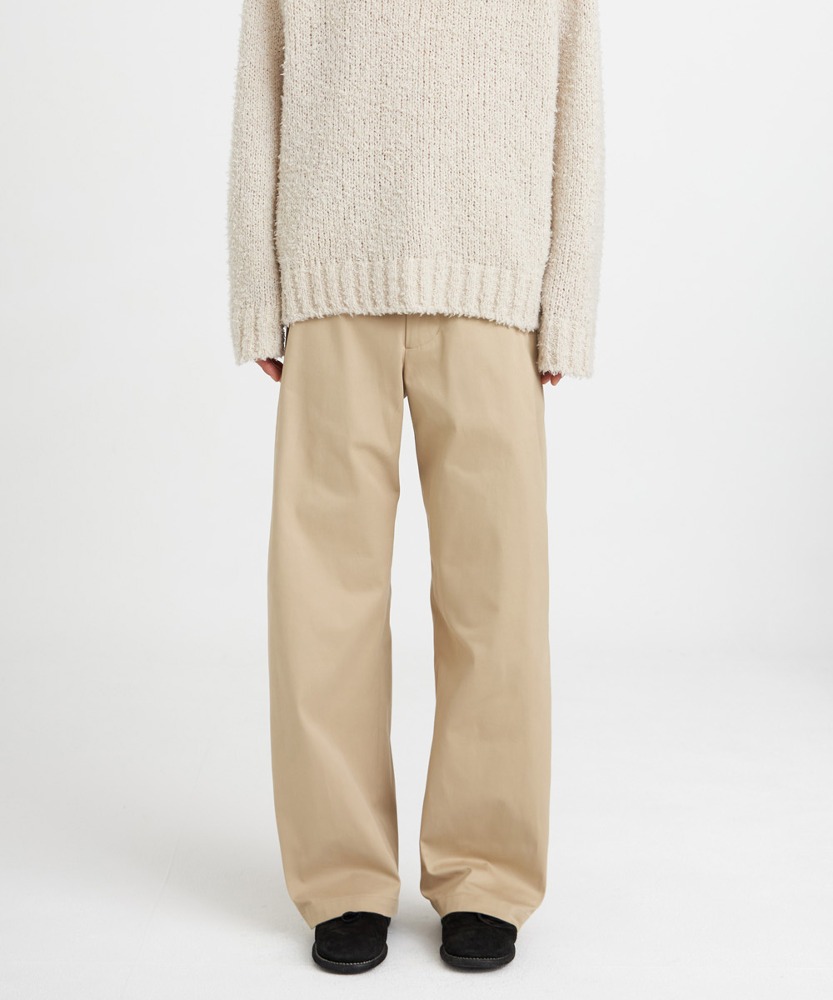 YOUTH유스 FW22 Wide Chino Pants Beige