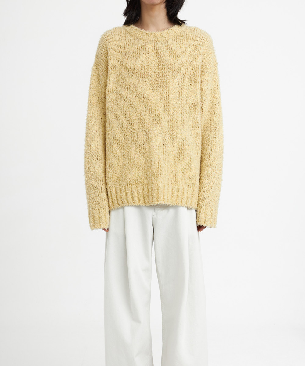 YOUTH유스 Brushed Sweater Yellow