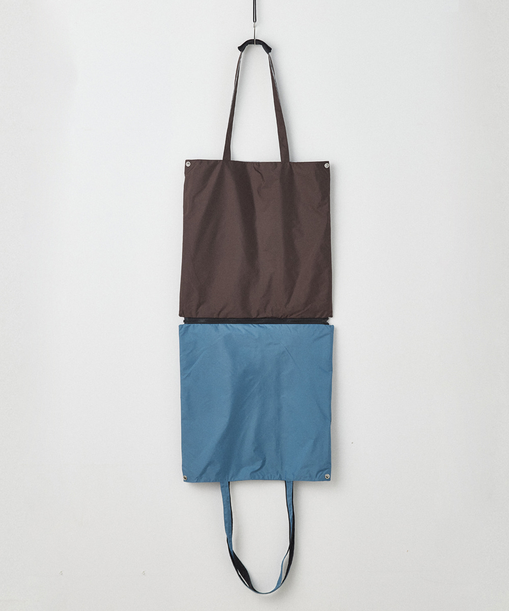Hatchingroom해칭룸 Modular Bag Brown/Ocean Blue