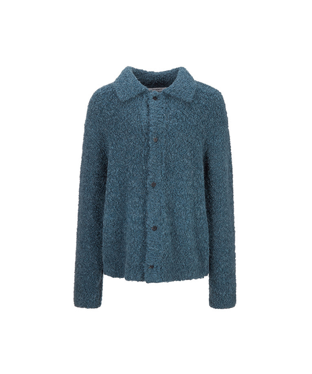 LE17SEPTEMBRE HOMME르917옴므 BOUCLE COLLAR JACKET DARK TEAL