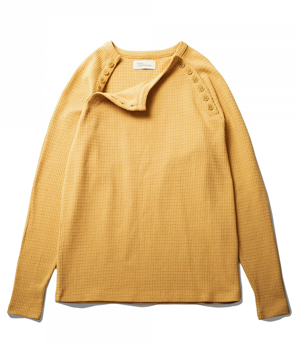 Easel, Laboratory이젤 레보레토리 Placket Long Sleeve (Butter)