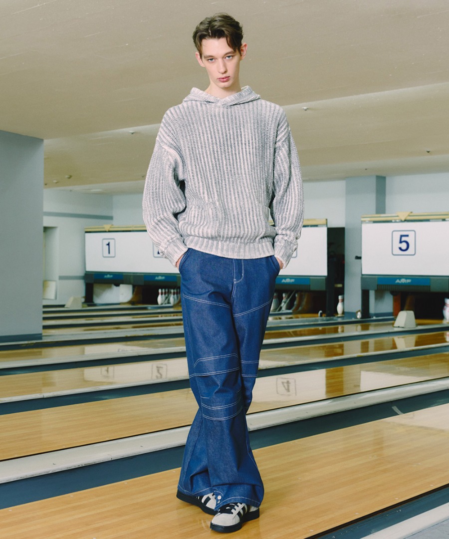 FDR에프디알 [3/30 순차 배송] Parasuit+Skipants Mixed Jean_Blue Indigo