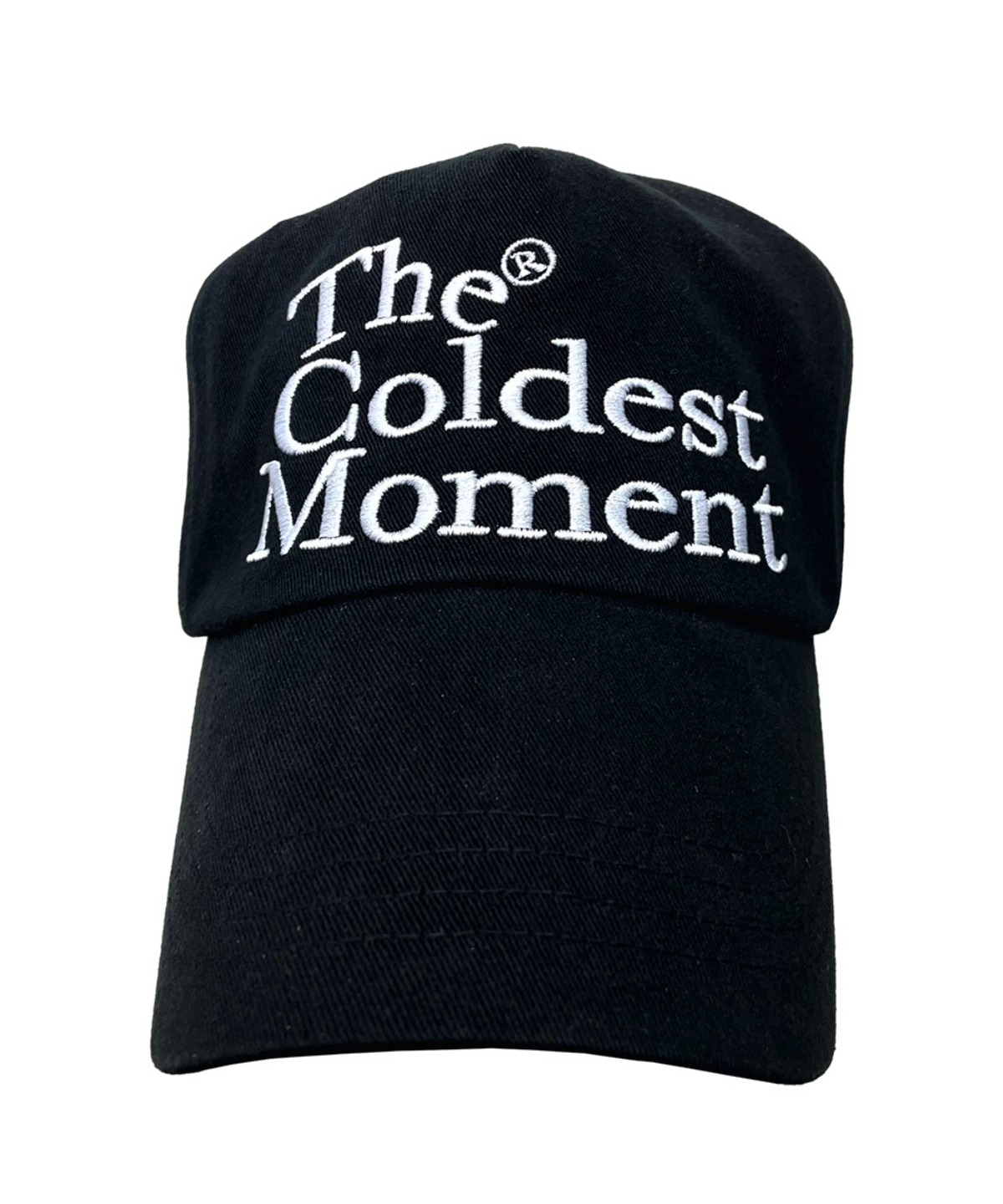 THE COLDEST MOMENT더콜디스트모먼트 TCM logo cap (black)