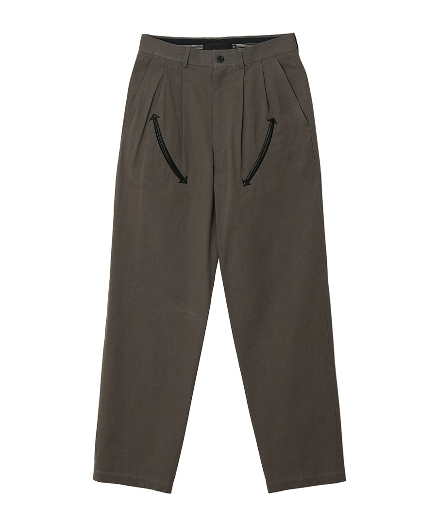 SHOOP Clothing슙 클로딩 HORACE TROUSERS Washed Grey