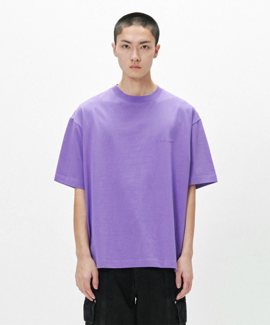 DPRIQUE디프리크 [4/7 출고] Classic Logo T-Shirt - Lavender