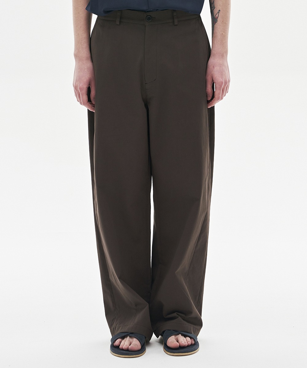 NOUN노운 wave chino pants (brown)