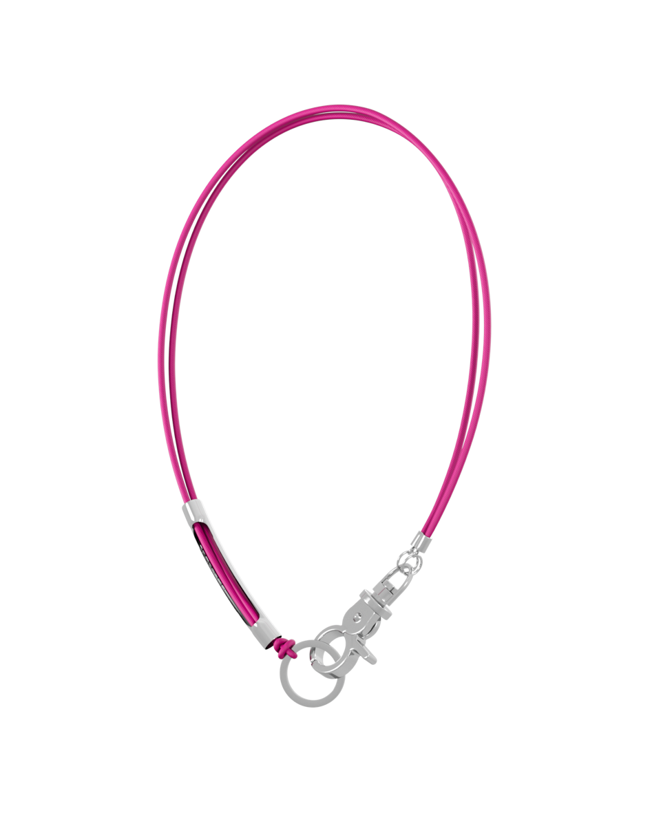 SAGEGASAGE세이지가세이지 3Way Sporty Tool Necklace - Hot Pink