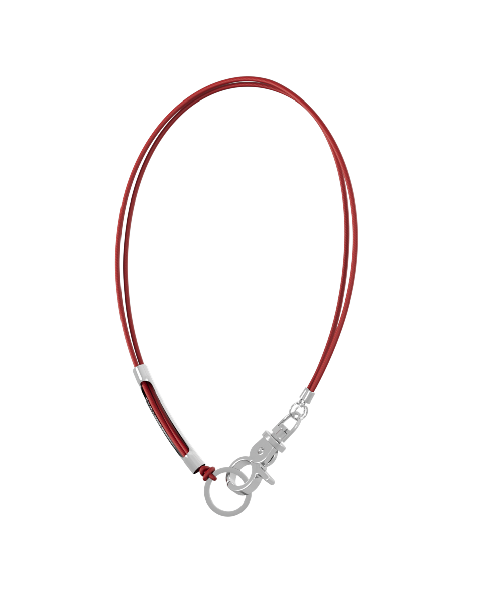 SAGEGASAGE세이지가세이지 3Way Sporty Tool Necklace - Red