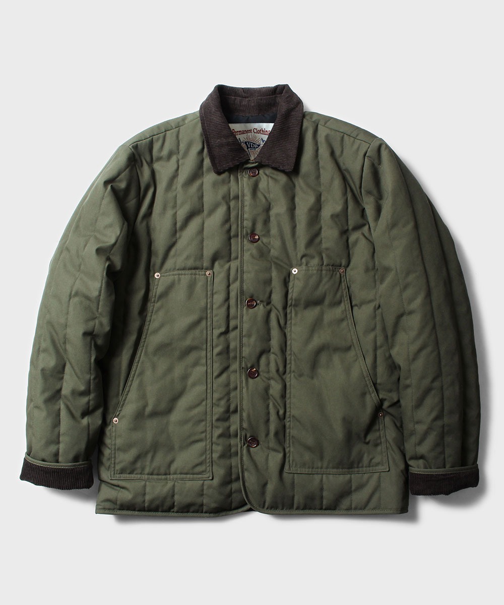 VDR비디알 PADDED CHORE JACKET [Military Camp]