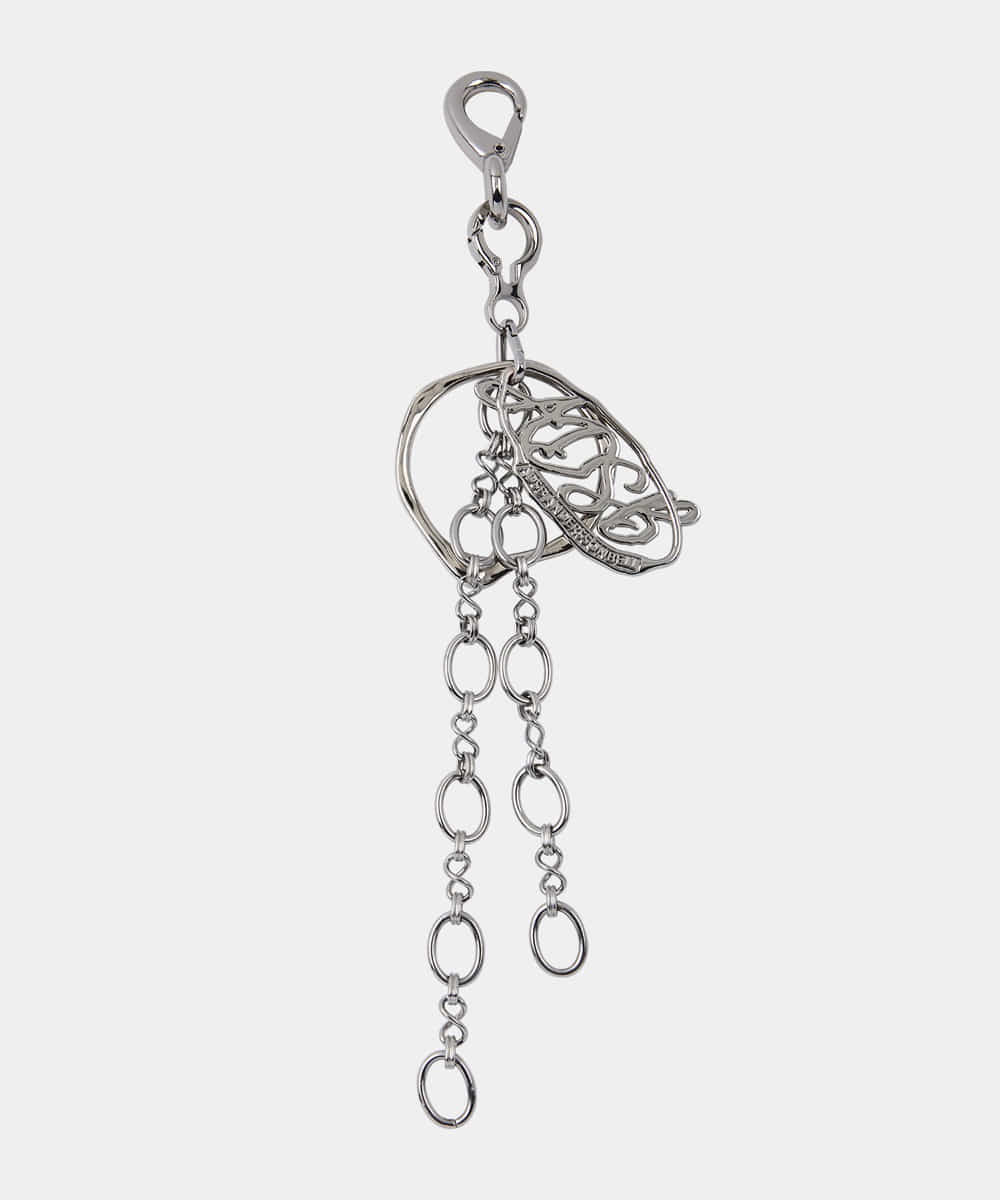 Andersson Bell앤더슨벨 ADSB LOGO PENDANT KEYRING aaa369u(SILVER)
