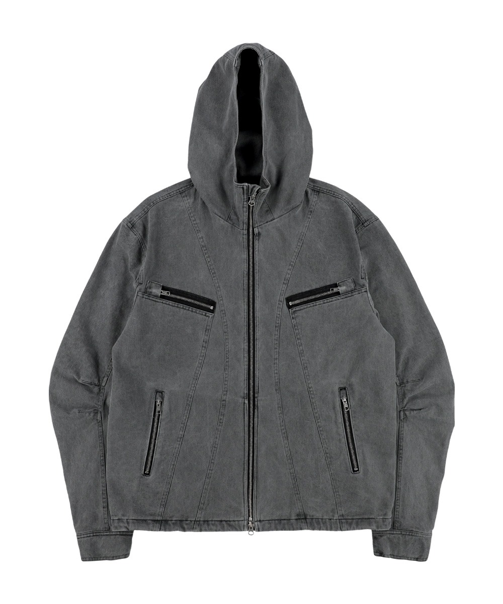 THE COLDEST MOMENT더콜디스트모먼트 TCM technical jacket (black) (3/22 예약배송)
