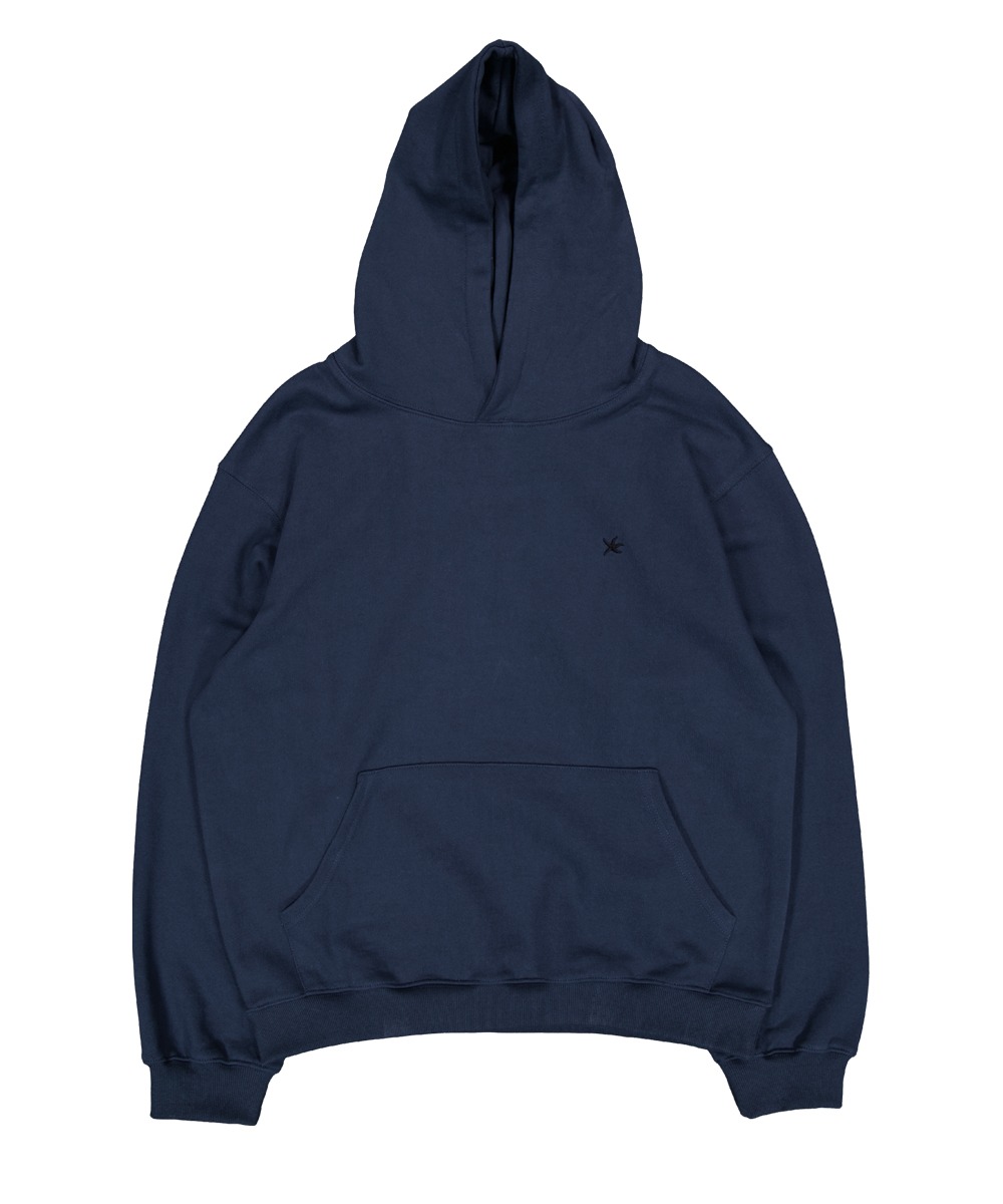 THE COLDEST MOMENT더콜디스트모먼트 TCM starfish mini logo hoodie (navy)