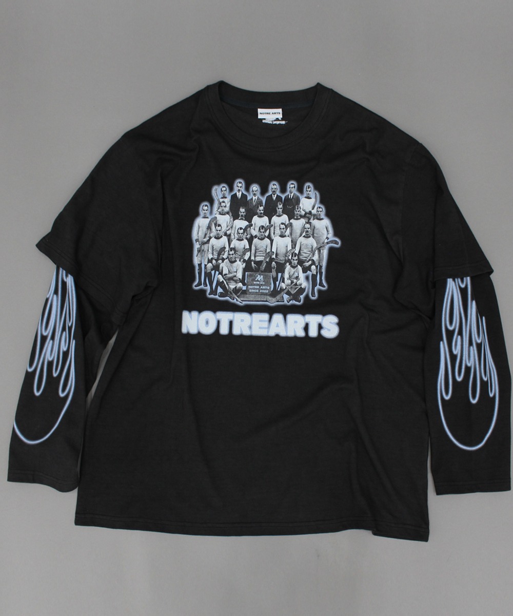 Notrearts노트르아트스 Layered long-sleeved T-shirt (Group1 Ver.)