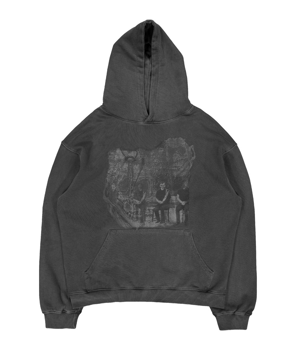 THE COLDEST MOMENT더콜디스트모먼트 TCM devil hoodie (charcoal)