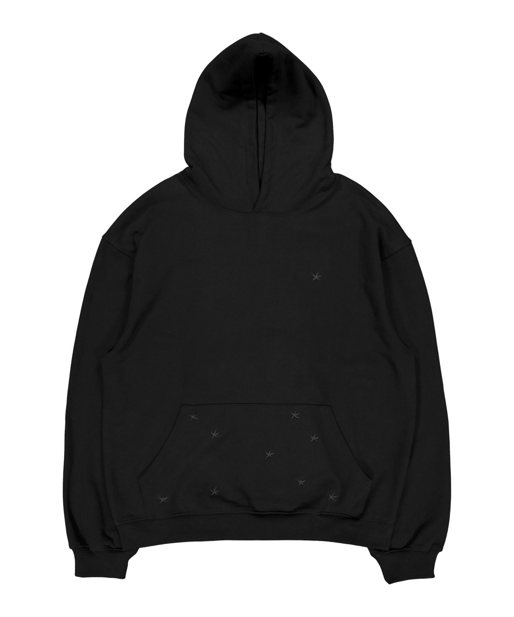 THE COLDEST MOMENT더콜디스트모먼트 TCM starfish meteor hoodie (black)