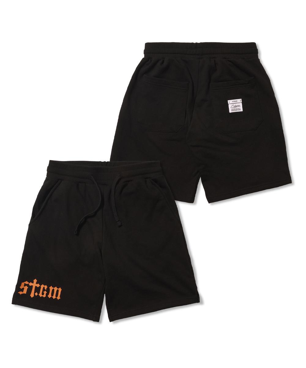 STIGMA스티그마 STGM Logo Short Pants Black
