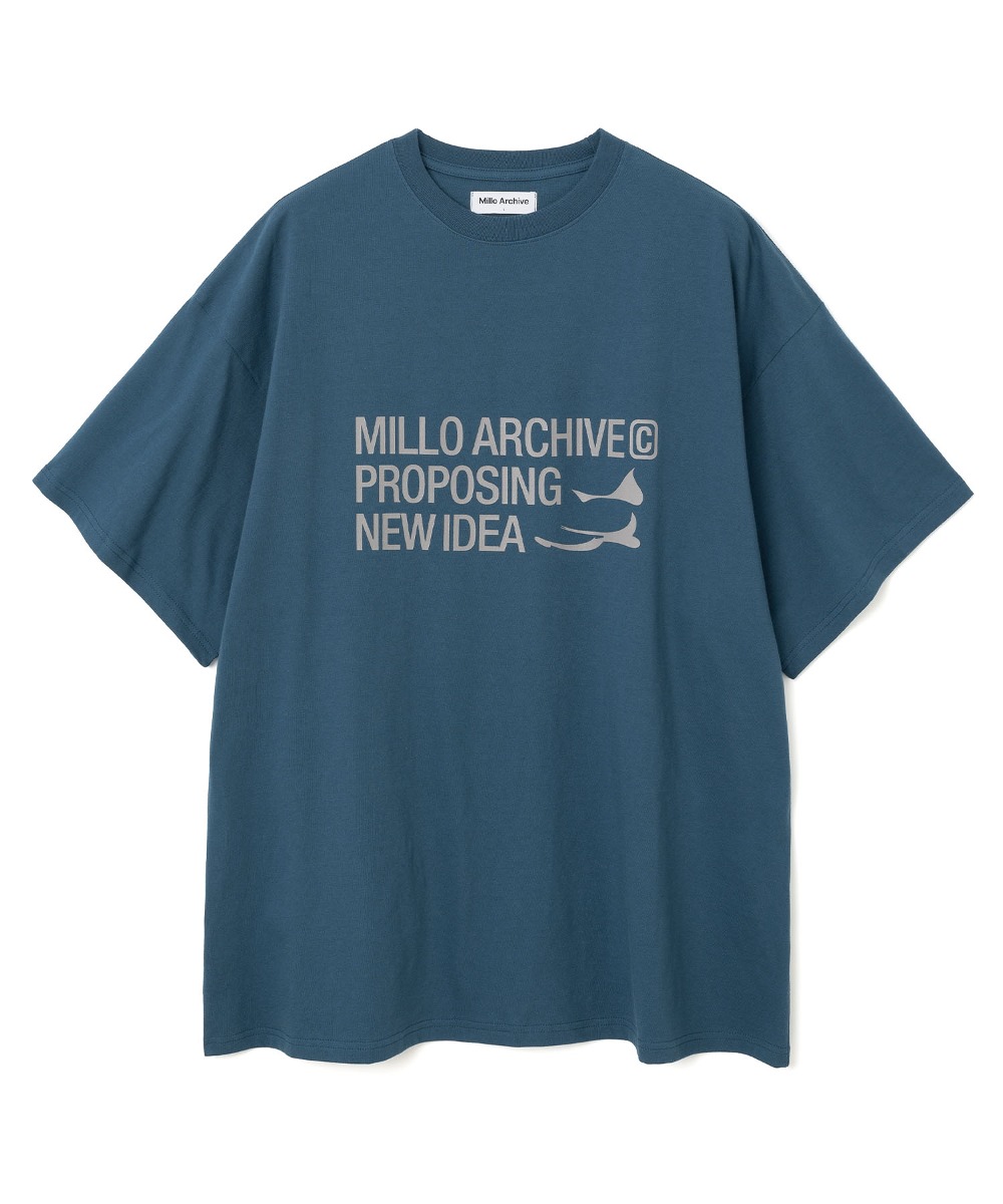 Millo Archive밀로 아카이브 뉴 아이디어 티셔츠 [스페이스 블루]