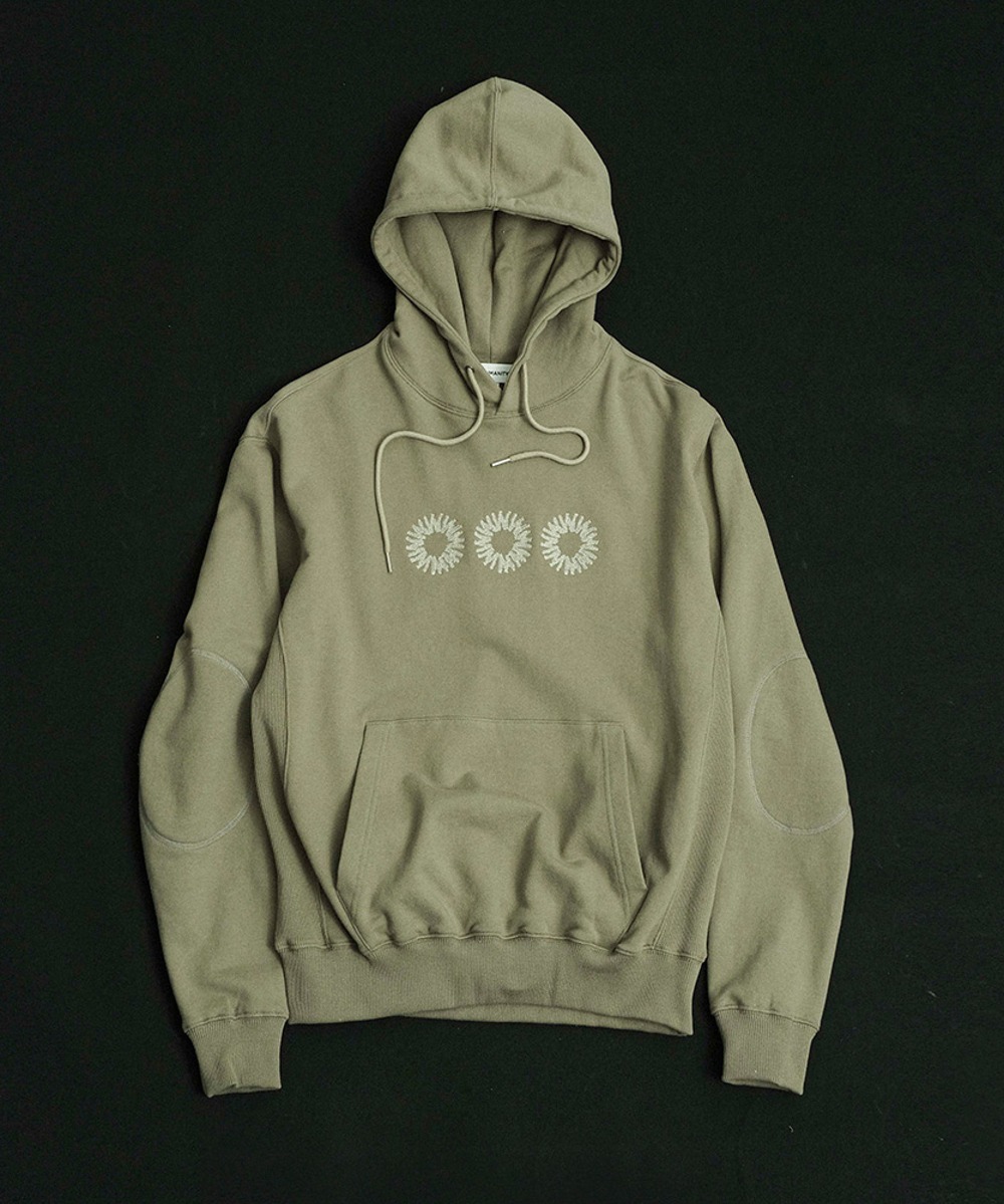 999HUMANITY999휴머니티 EVERYDAY HOODIE (FADED OLIVE)